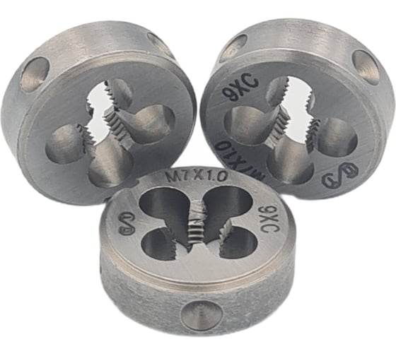 Плашка ОТ М 7x1.0 (Ф25), 9ХС, 6g 00-00000526