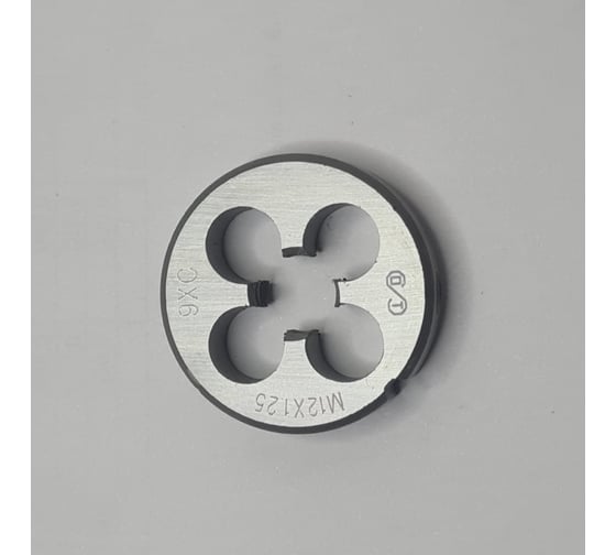 Плашка ОТ М12x1,25 (Ф38) 9ХС 6g 00-00000531