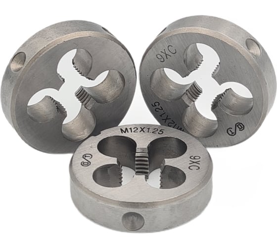 Плашка ОТ М12x1,25 (Ф38) 9ХС 6g 00-00000531