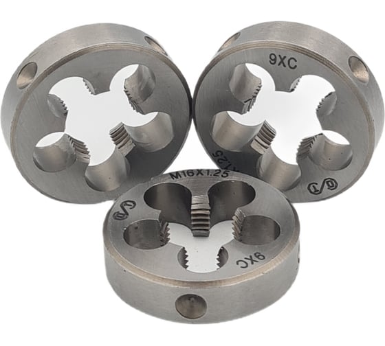 Плашка ОТ М16x1,25 (Ф38) 9ХС 6g 00-00000708