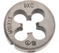 Плашка ОТ М10x1,5 (Ф30) 9ХС 6g 00-00000529