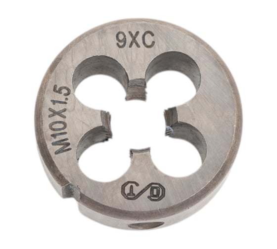 Плашка ОТ М10x1,5 (Ф30) 9ХС 6g 00-00000529