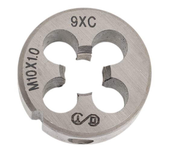 Плашка ОТ М10x1,0 (Ф30) 9ХС 6g 00-00000669