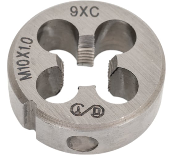 Плашка ОТ М10x1,0 (Ф30) 9ХС 6g 00-00000669