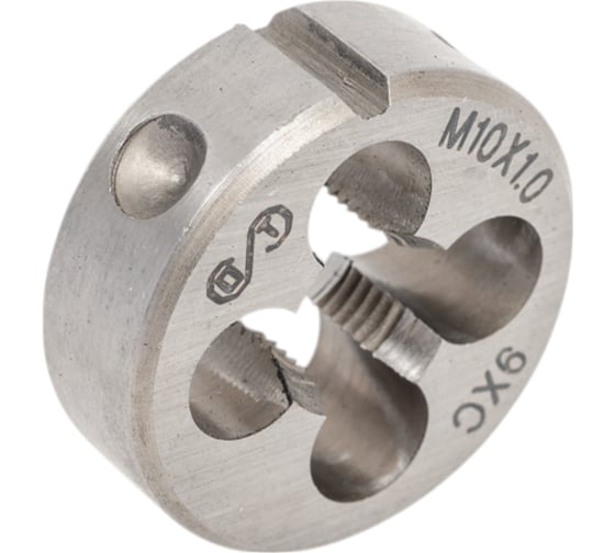 Плашка ОТ М10x1,0 (Ф30) 9ХС 6g 00-00000669