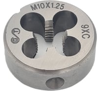 Плашка ОТ М10x1,25 (Ф30) 9ХС 6g 00-00000528