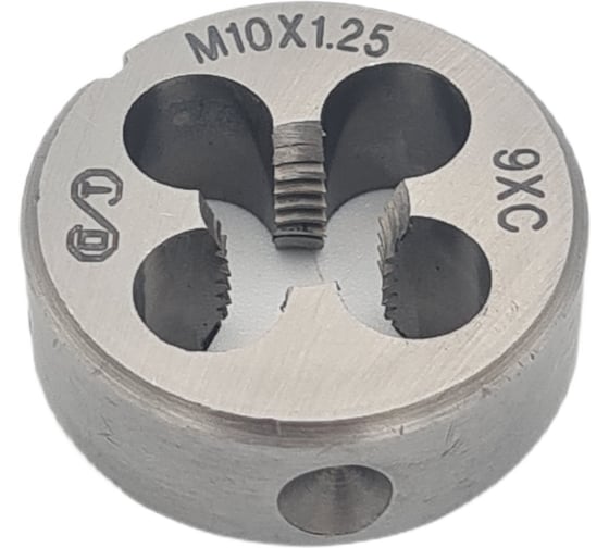 Плашка ОТ М10x1,25 (Ф30) 9ХС 6g 00-00000528