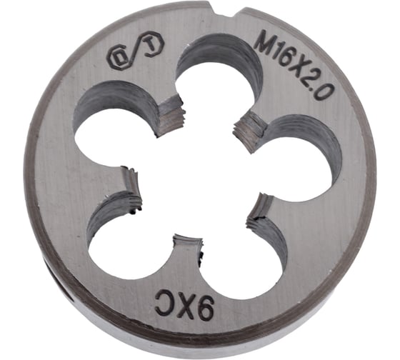 Плашка ОТ М16x2,0 (Ф38) 9ХС 6g 00-00000537 1