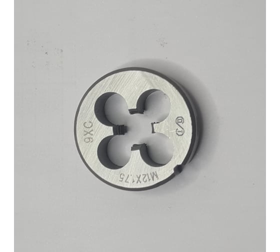 Плашка ОТ М12x1,75 (Ф38) 9ХС 6g 00-00000533