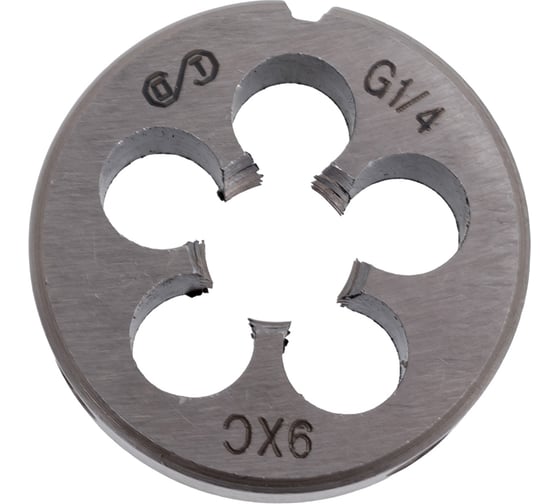 Плашка G 1/4 (Ф38) 9ХС 6g () ОТ 00-00000504 1