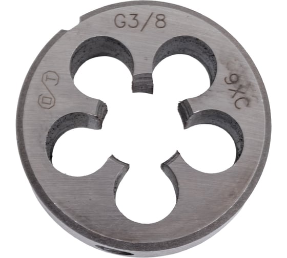 Плашка G 3/8 (Ф45) 9ХС 6g () ОТ 00-00000521 1