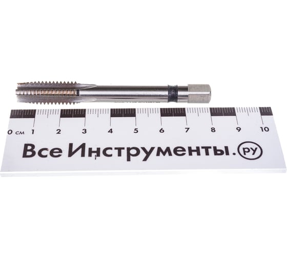 Машинно-ручной метчик TORNERI М10х1.5 Р6М5 для сквозных отверстий, левый 038252