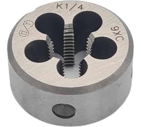 Плашка ОТ K 1/4 (Ф38) 9ХС 6g () 00-00000522
