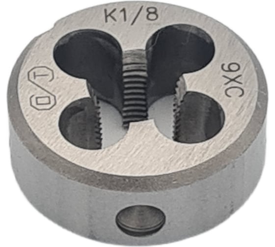 Плашка ОТ K 1/8 (Ф30) 9ХС 6g () 00-00000523