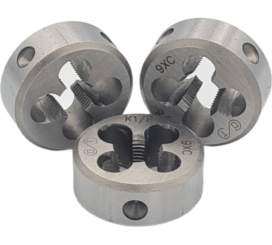 Плашка ОТ K 1/8 (Ф30) 9ХС 6g () 00-00000523