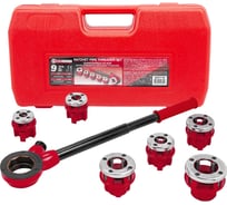 Клупп трубный со сменными плашками Forcekraft 9 предметов FK-323116(61783)