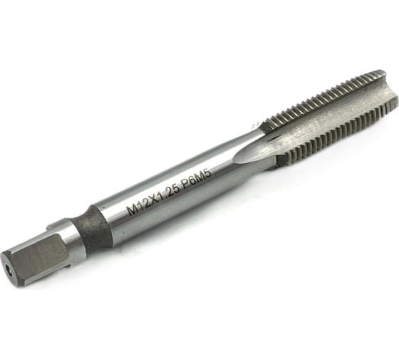 Машинно-ручной метчик TORNERI М12х1.25, Р6М5, для сквозных отверстий 019765