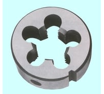 Плашка дюймовая CNIC 1-10BSF 55гр 9ХС 10 ниток/дюйм, dнар. 55мм резьба Уитворта 40803