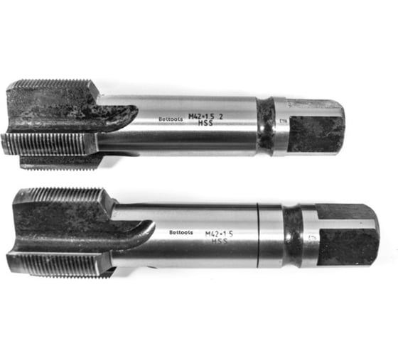 Метчик Beltools М42x1,5 машинно-ручной HSS 2шт компл. исп2 ГОСТ 3266-81 ri.114.1094 1