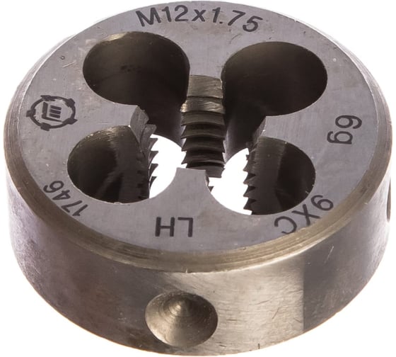 Плашка Alpen Maykestag HSS-die 6g, M12x1.75 55530120010 1