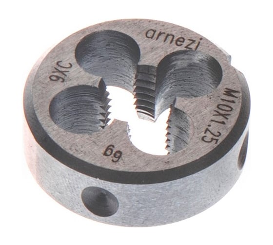 Плашка круглая метрическая ARNEZI М10x1,25 мм R5302005