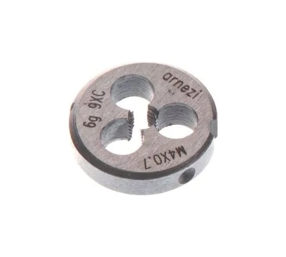 Плашка круглая метрическая ARNEZI М4x0,7 мм R5302001 1