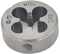 Плашка ОТ М10x1,5 (Ф30) 9ХС 6g левая 00-00000680