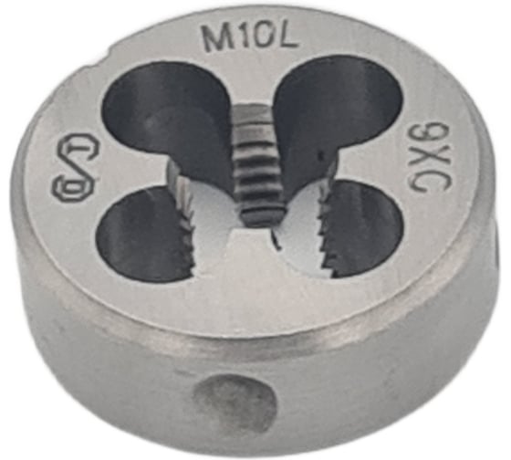 Плашка ОТ М10x1,5 (Ф30) 9ХС 6g левая 00-00000680 1