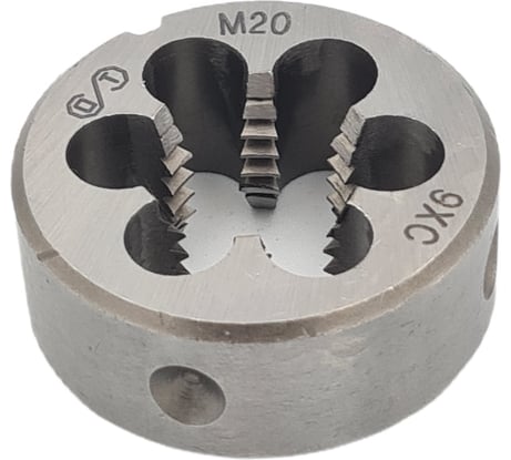 Плашка ОТ М20x2,5 (Ф45) 9ХС 6g 00-00000503