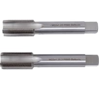 Метчик М22х1,25 машинно-ручной Р6М5 2шт компл. исп1 ГОСТ 3266-81 Beltools ri.114.1540