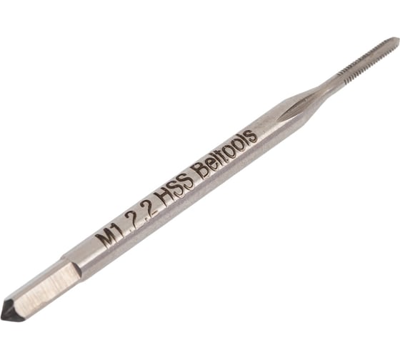 Метчик Beltools М1.2х0.25, машинно-ручной, HSS, глухой, исполнение 1 ГОСТ 3266-81 ri.113.2853