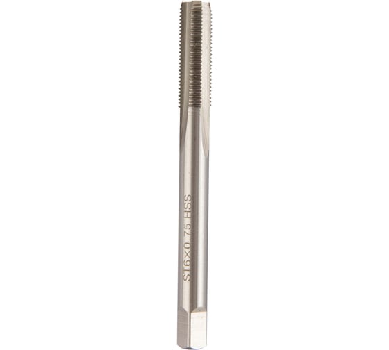 Метчик WIEDERKRAFT для резьбовых вставок STI M6x0.75, HSS WDK-STI0675