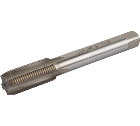 Метчик WIEDERKRAFT для резьбовых вставок STI UNF 1/2-20, HSS WDK-ITT01220