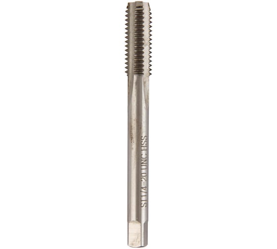 Метчик WIEDERKRAFT для резьбовых вставок STI UNC 1/4-20, HSS WDK-ITT01420