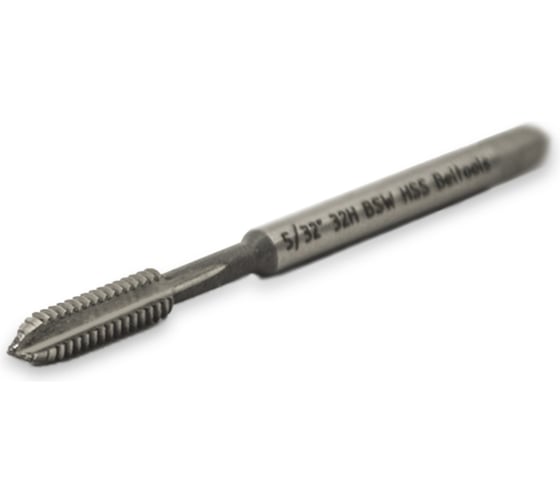 Метчик Beltools дюймовый 5/32'' 32 ниток BSW машинно-ручной HSS 2шт компл. резьба Уитворта исп1 ri.111.407 1