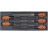 Набор напильников CUSTOR из высокоуглеродистой стали, 5 предметов FS-81005S 1