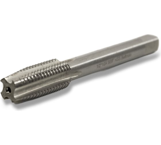 Метчик дюймовый Beltools 1/2'' 16 ниток, BSF, машинно-ручной, HSS, сквозной, исполнение 1 ri.111.418