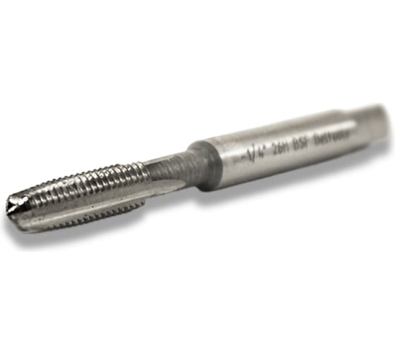 Метчик дюймовый Beltools 1/4'' 26 ниток BSF машинно-ручной, HSS, 2 шт, исполнение 1 ri.111.422 1