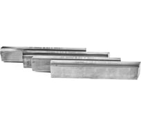 Плашка плоская АII-1-9х20х100 Р6М5 (комплект гребенок 2660-0106 ГОСТ 2287-88) 4шт Русский Инструмент ri.132.125