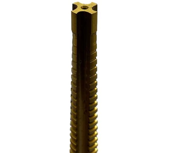Метчик трапецеидальный TORNERI Tr 18x4 Р6М5 с покрытием TiN Т023843