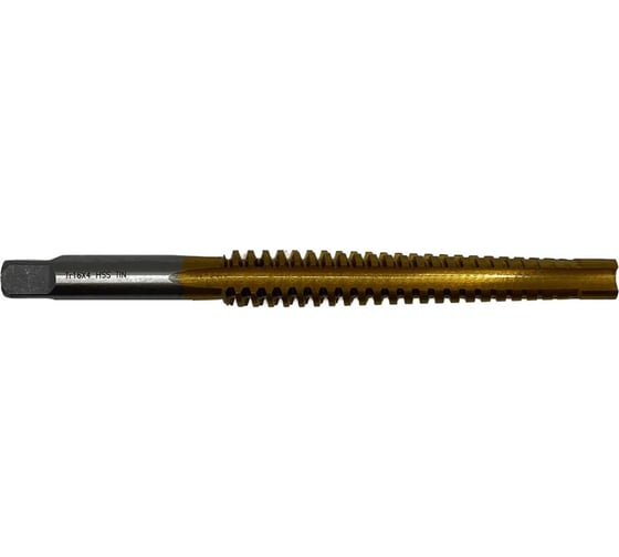 Метчик трапецеидальный TORNERI Tr 16x4 Р6М5 с покрытием TiN Т023842 1