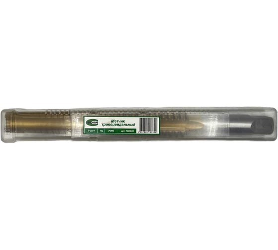 Метчик трапецеидальный TORNERI Tr 20x4 Р6М5 с покрытием TiN Т023844