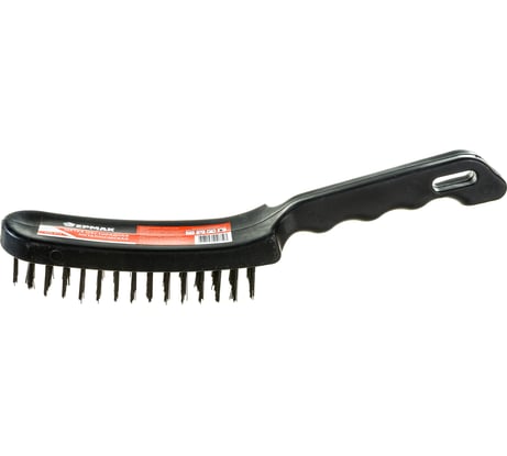 Щетка ЕРМАК металл, с пластиковой ручкой, 6-и рядная 656-072