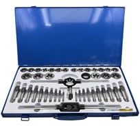 Набор метчиков и плашек TORNERI М6 - М24 (45 предметов) в металлическом кейсе Т023752