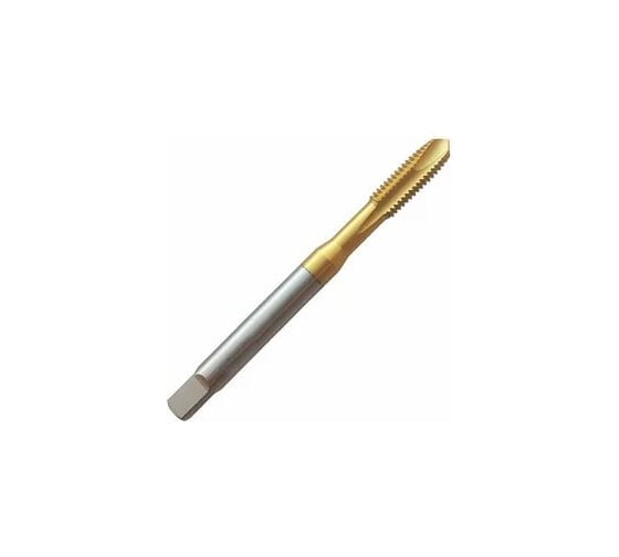 Метчик машинный ToolPro прямая канавка M5,0x0,8 HSS-E TiN DIN371 Form B 12 088 190 12 088 190