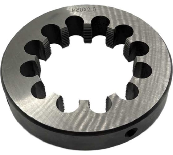 Плашка TORNERI М 80x2.0 Т022107