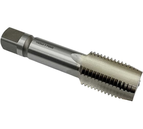 Метчик машинно-ручной TORNERI М 45x4.5, Р6М5, для сквозных отверстий Т023985