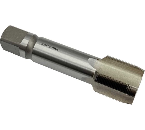 Метчик машинно-ручной TORNERI М 39x1.5, Р6М5, для сквозных отверстий 028770