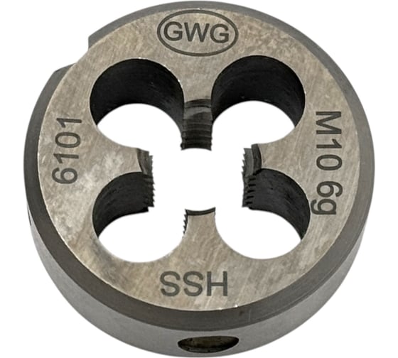Плашка GWG 6101 М10 HSS B (производство Болгария) 110008