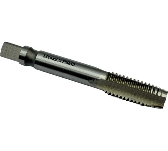 Метчик машинно-ручной для сквозных отверстий TORNERI М14x2.0, Р6М5 024316